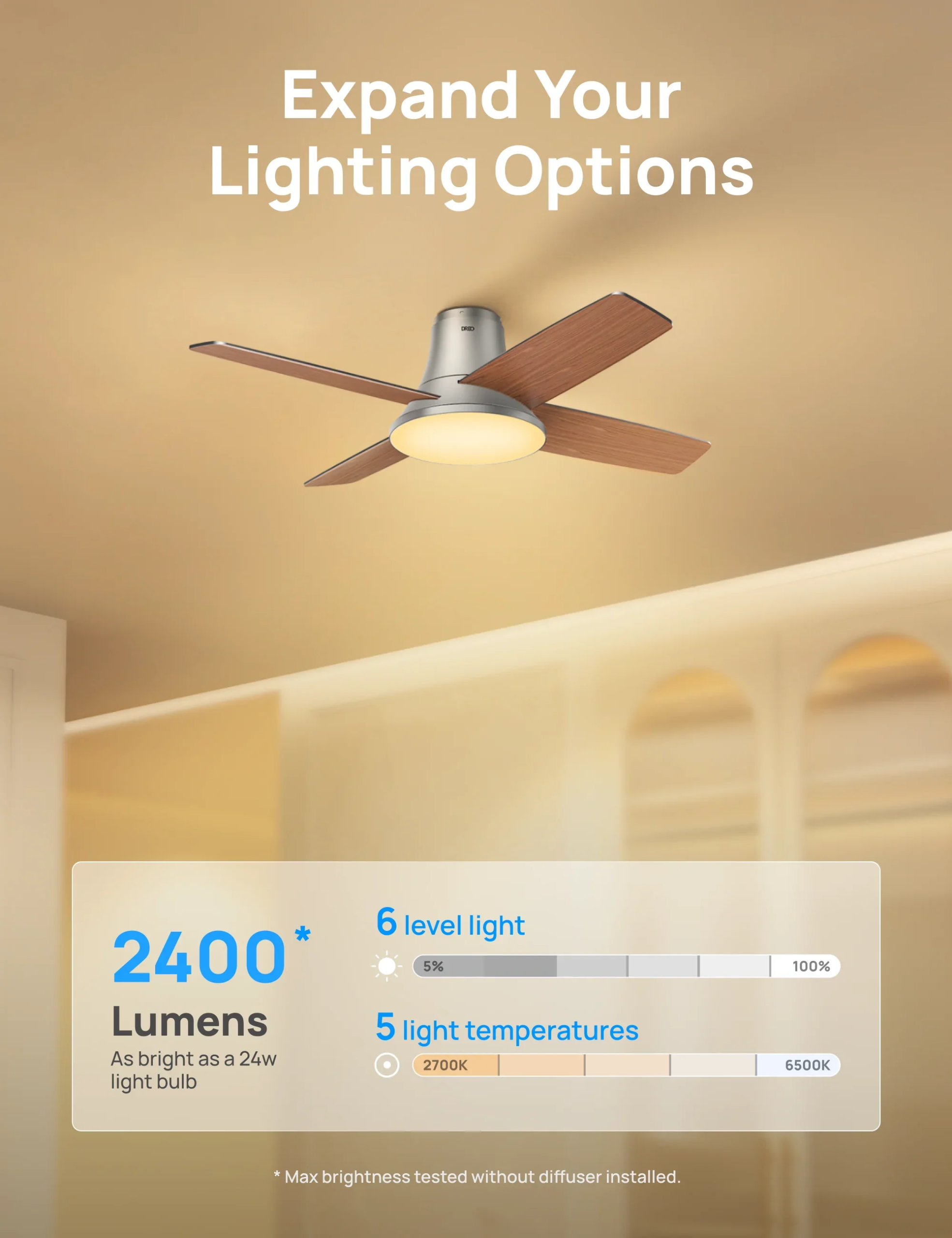 Smart Ceiling Fan 513S - Image 6