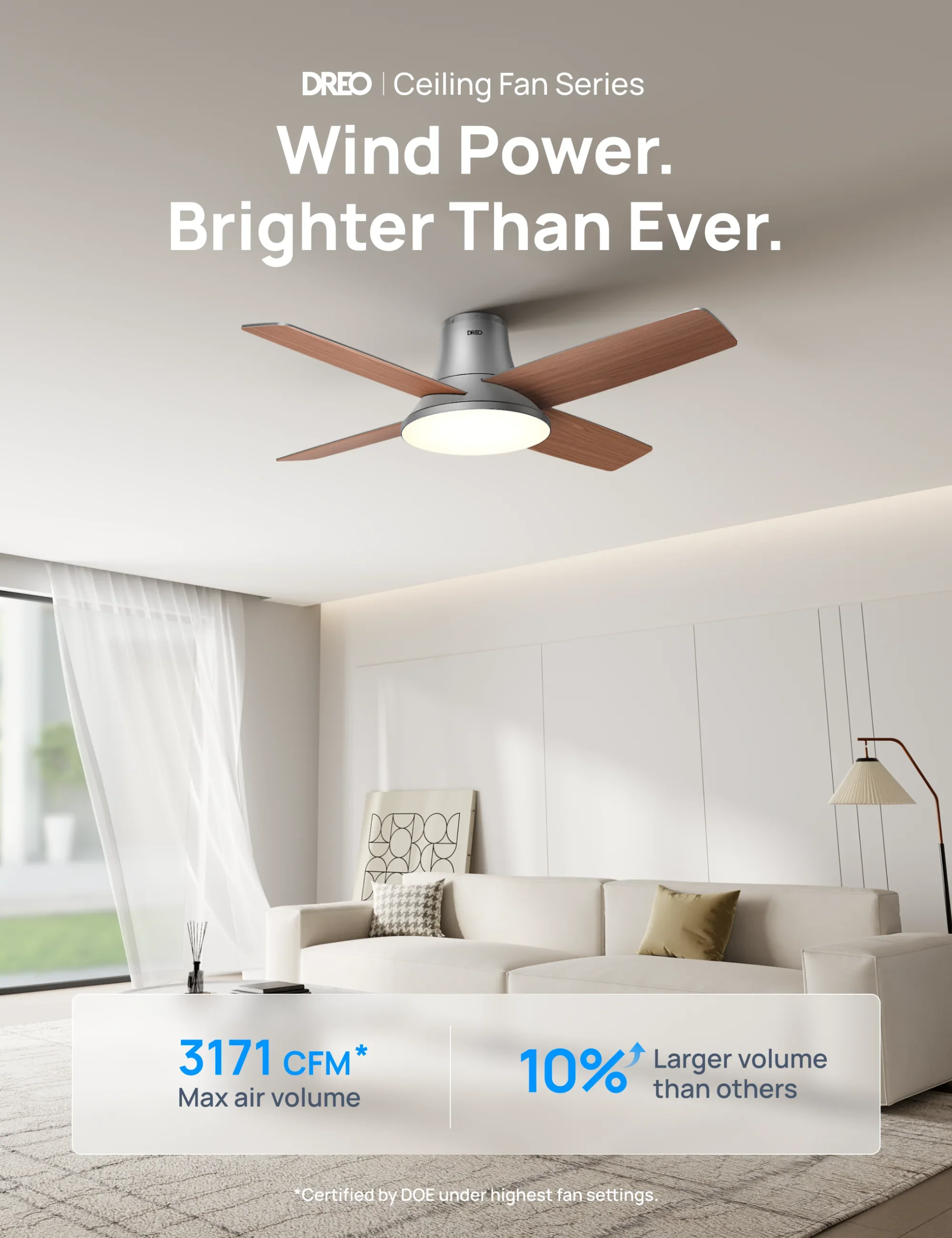 Smart Ceiling Fan 513S - Image 5