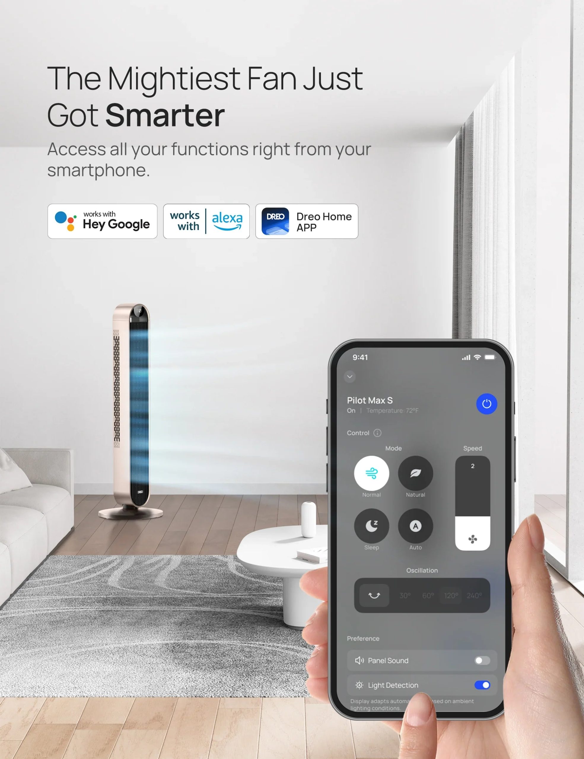 Smart Tower Fan Pilot Max S 714S - Image 16