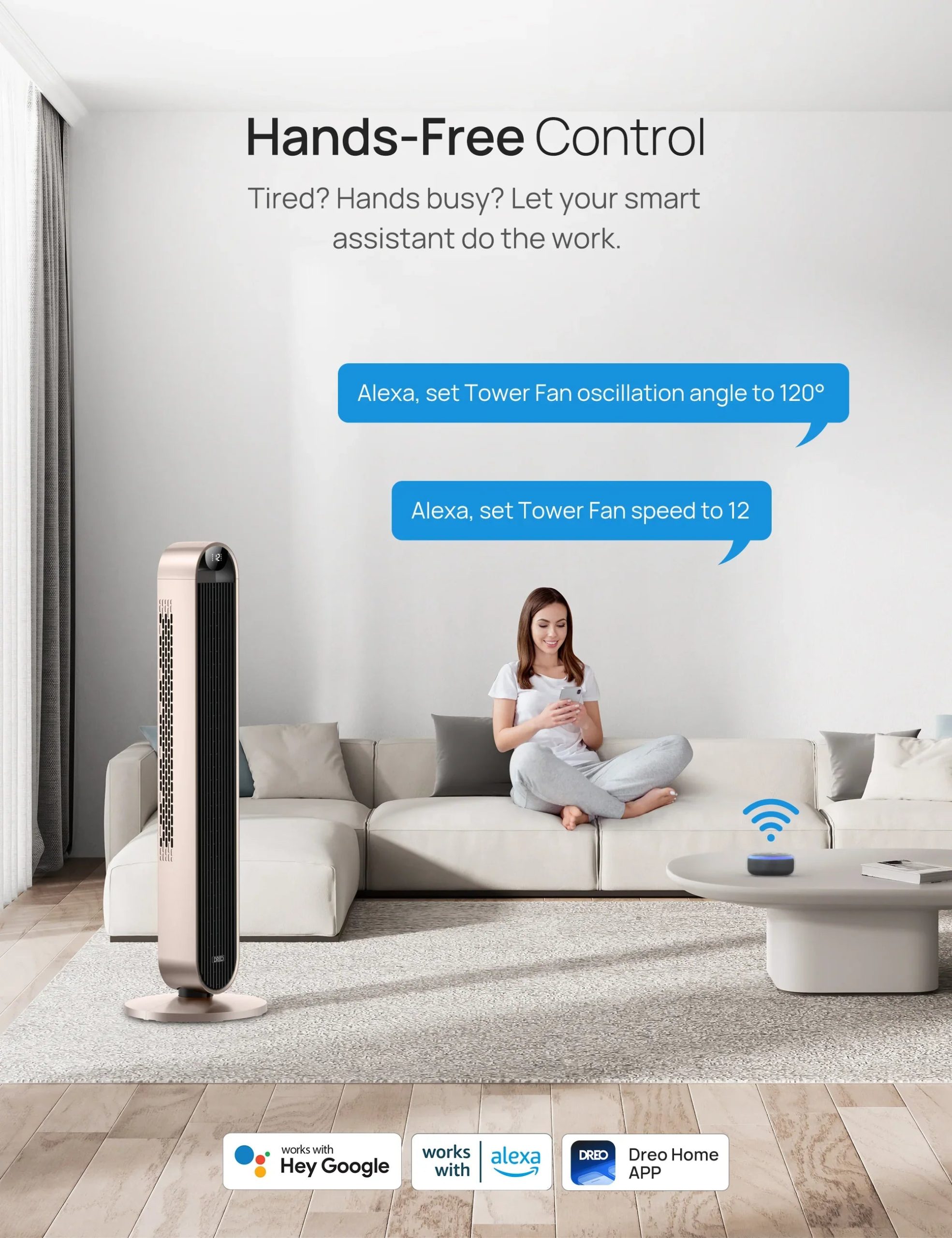 Smart Tower Fan Pilot Max S 714S - Image 12