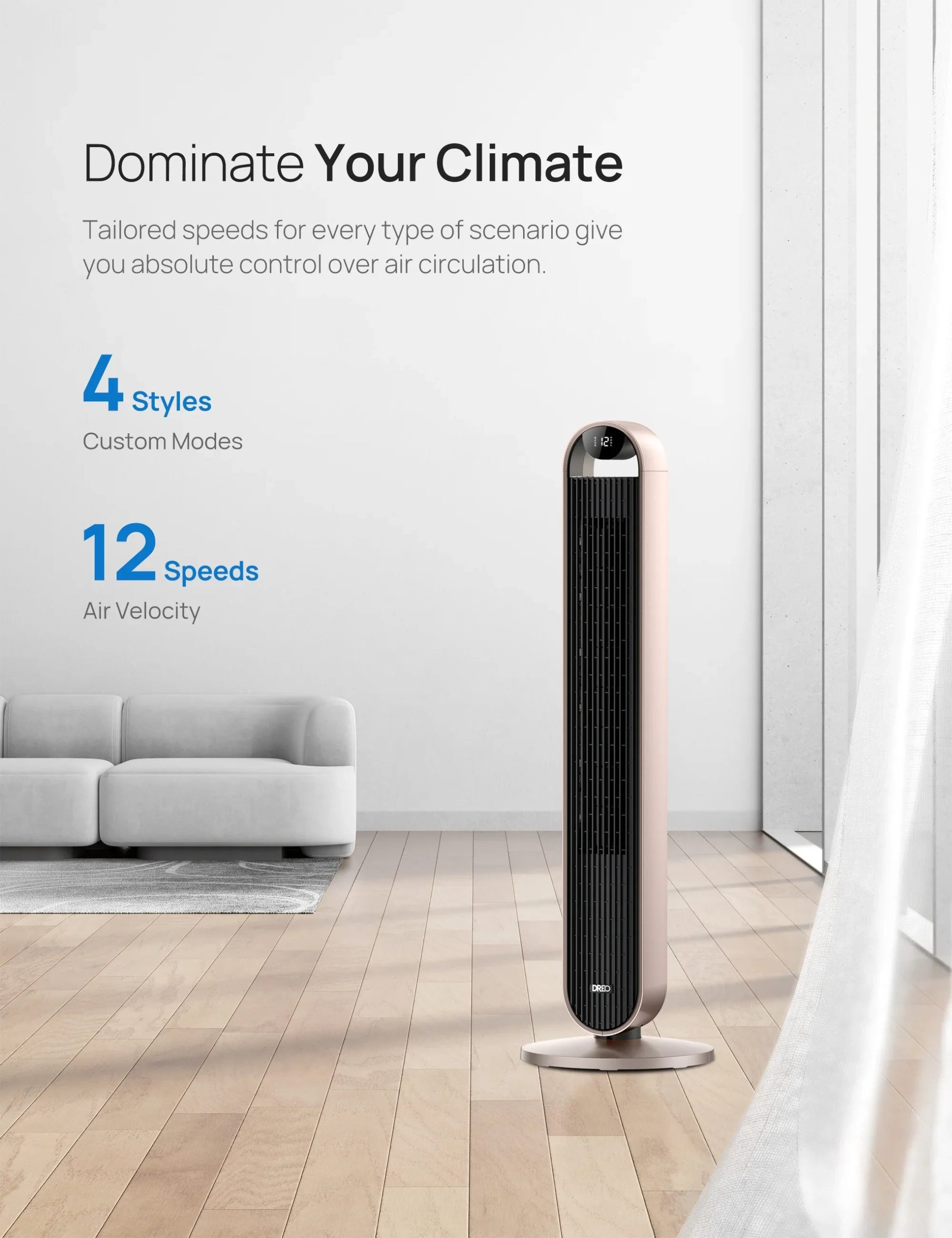 Smart Tower Fan Pilot Max S 714S - Image 15