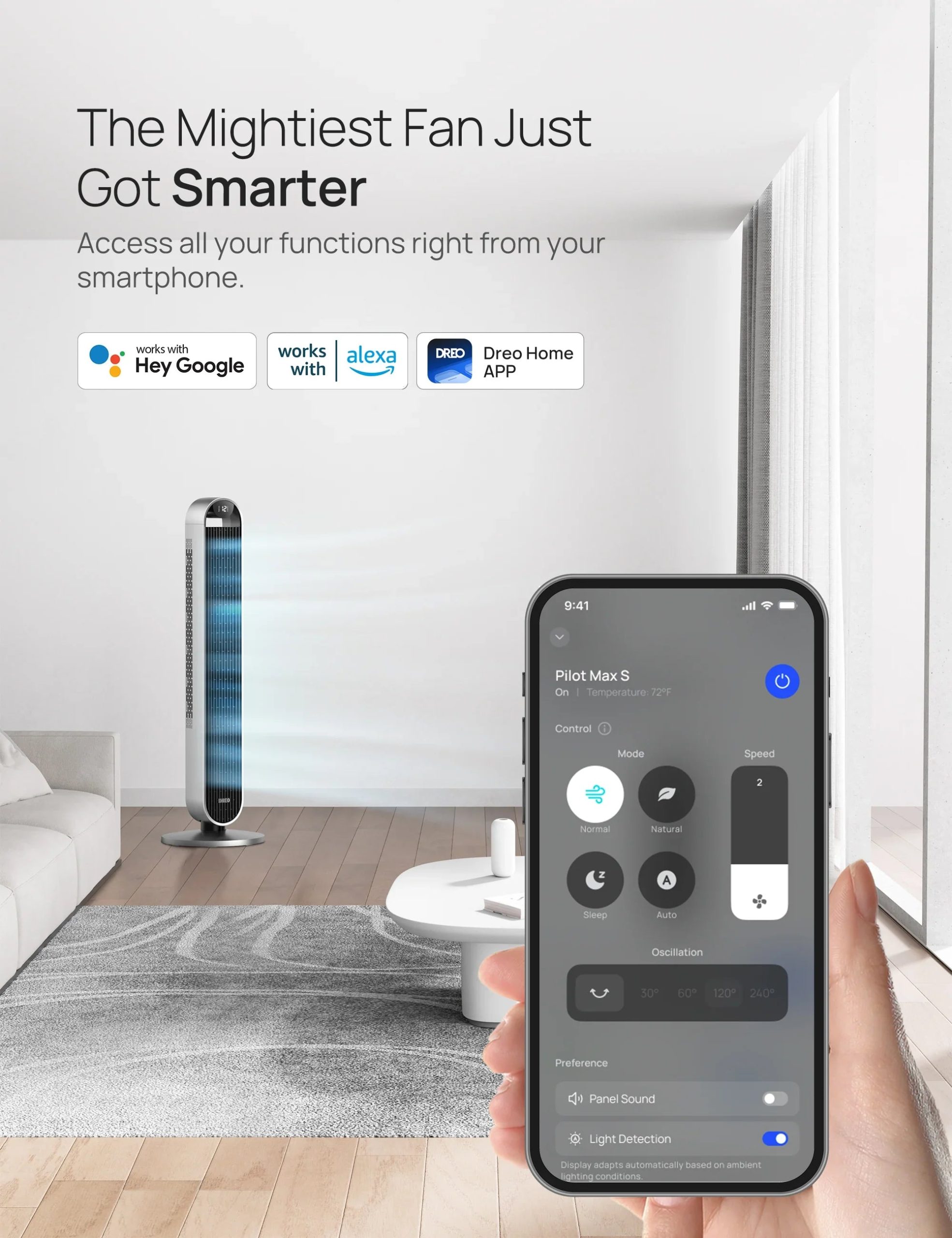 Smart Tower Fan Pilot Max S 714S - Image 14