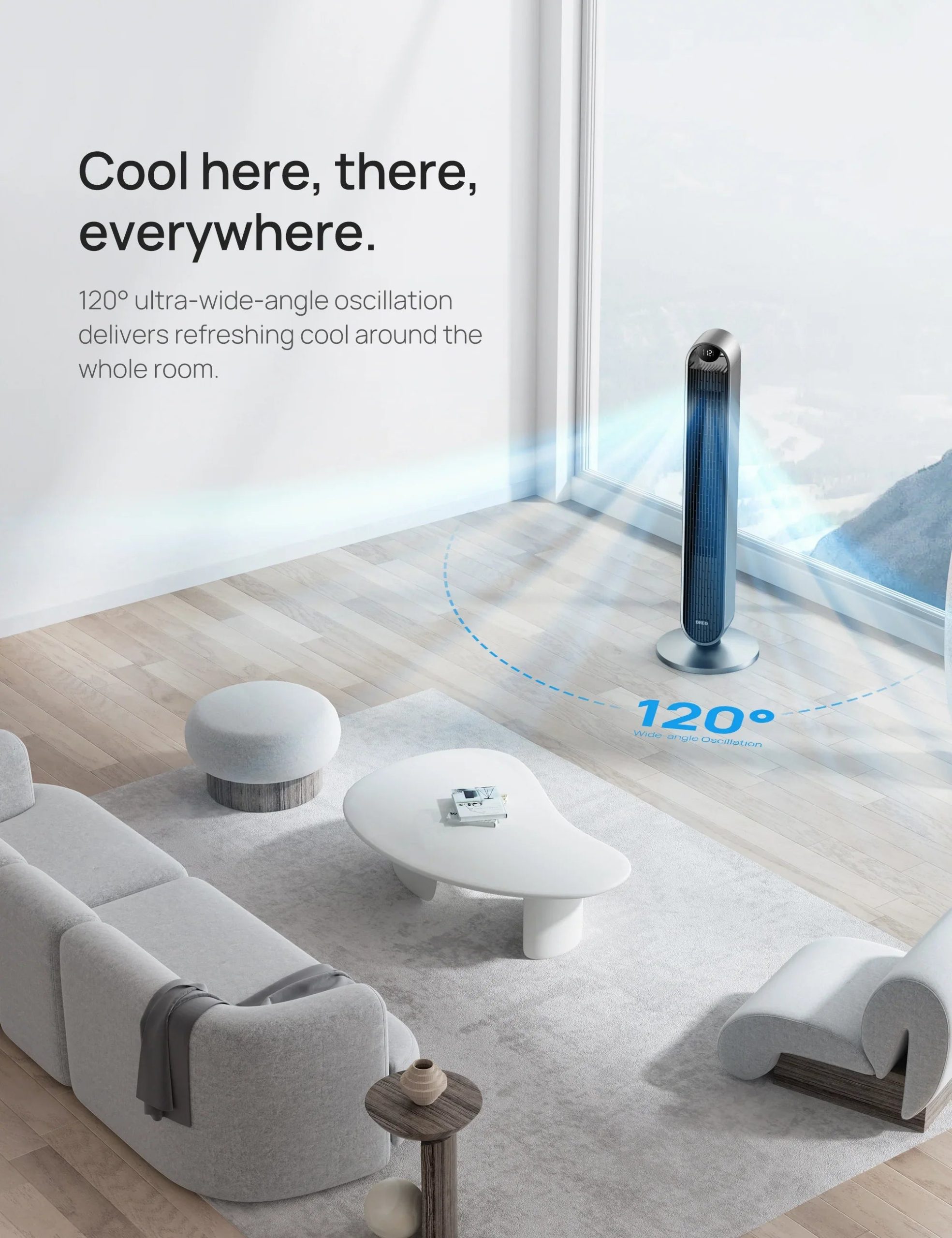 Smart Tower Fan Pilot Max S 714S - Image 6