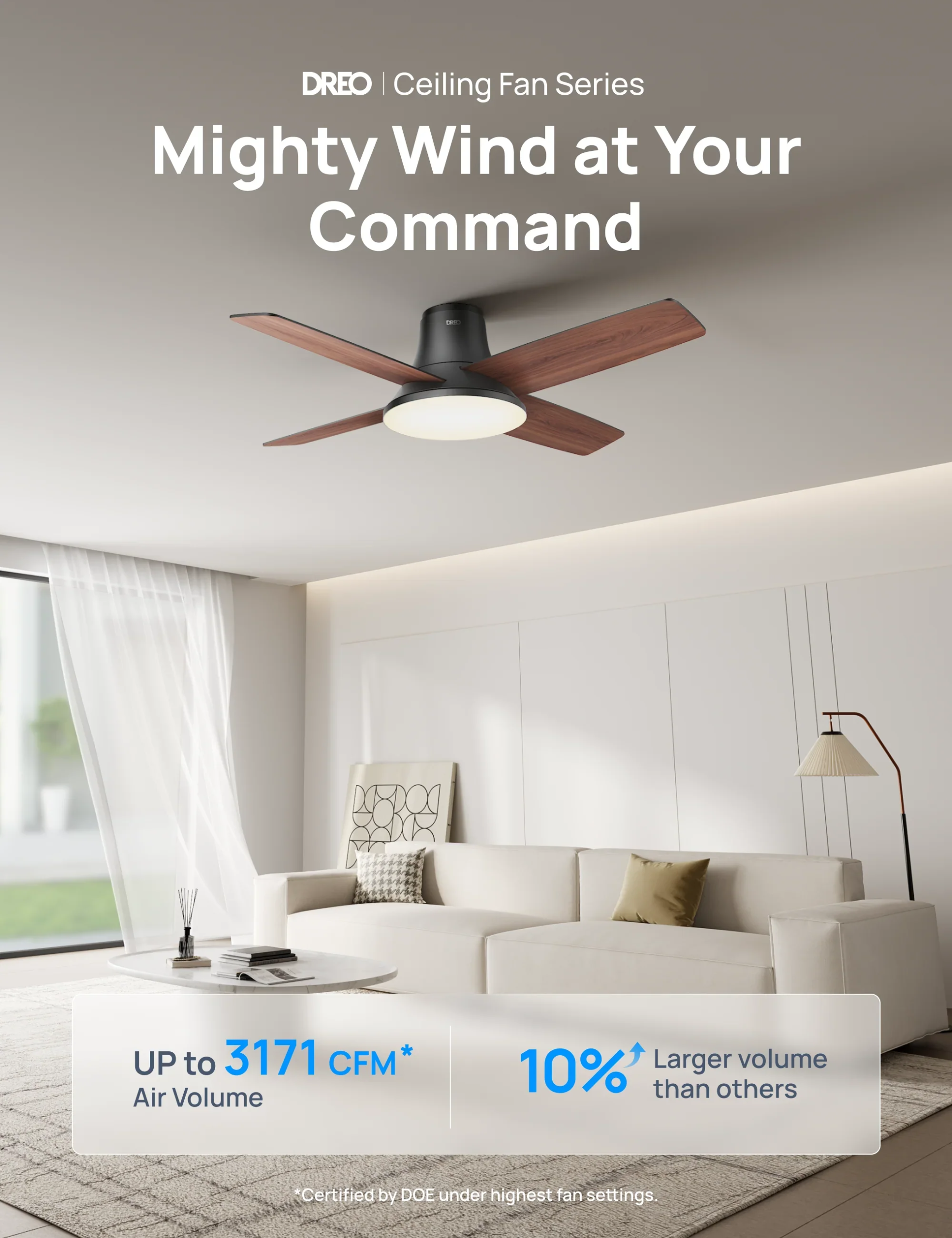 Smart Ceiling Fan 513S - Image 26