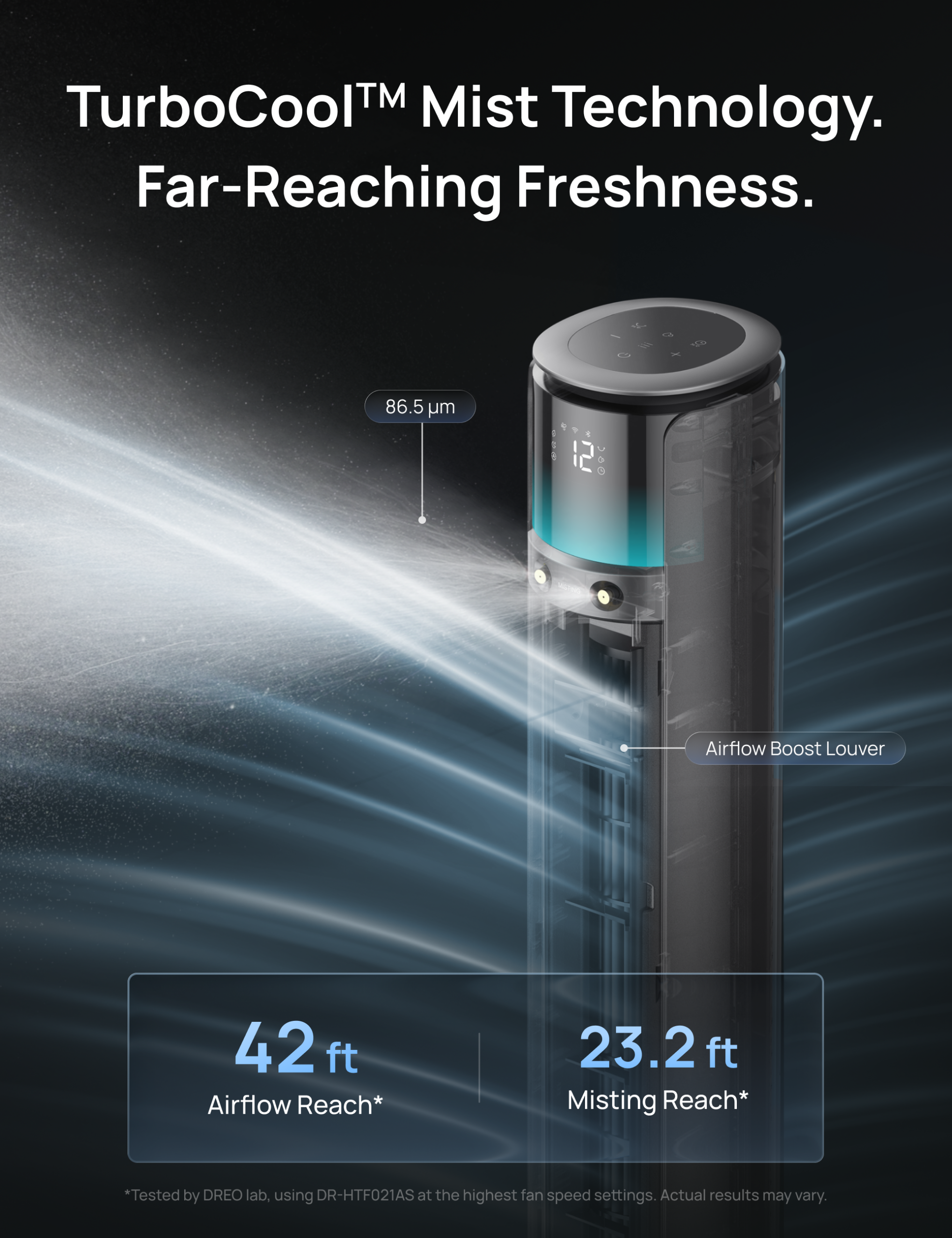 TurboCool™ Outdoor Misting Fan 711AS - Image 4