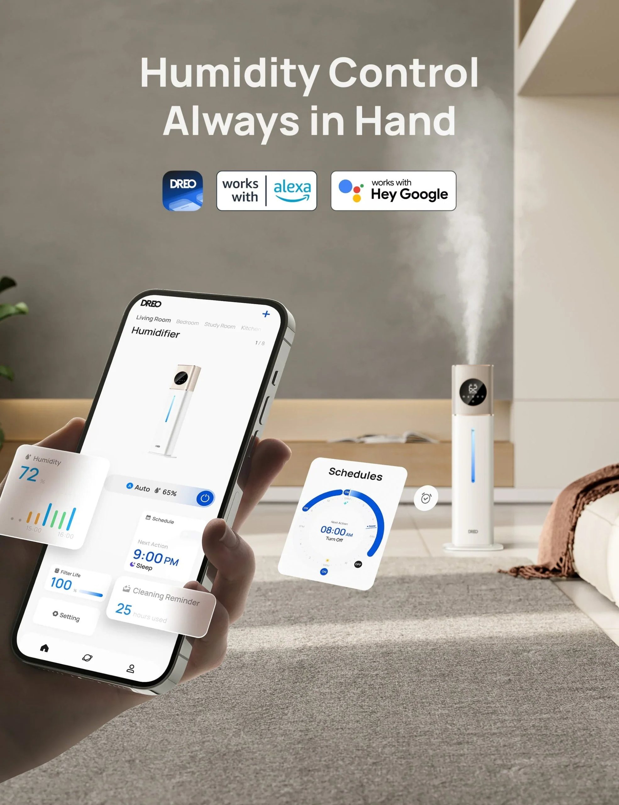Smart Humidifier HM735S 11L - Image 8