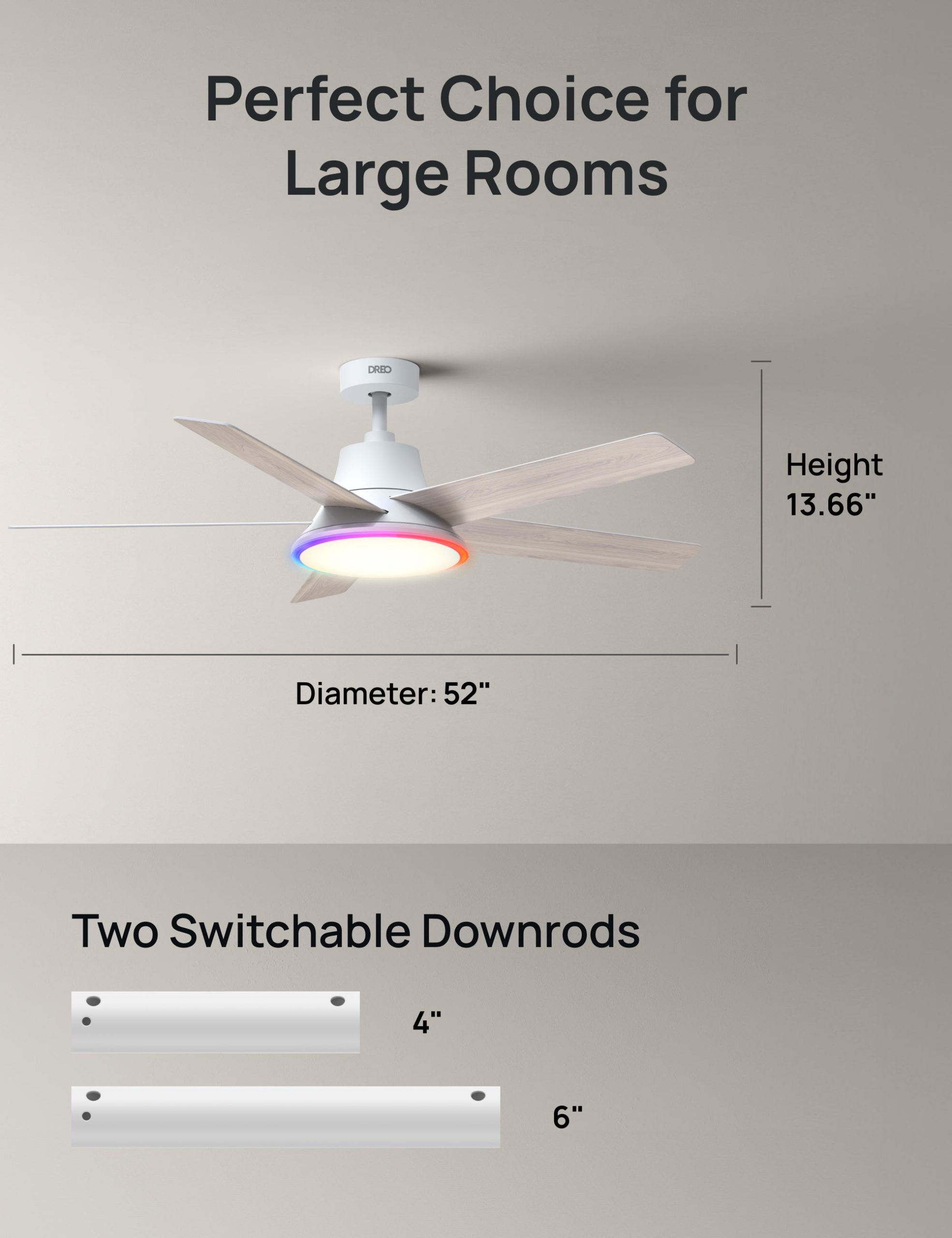 Ceiling Fan 521S (RGBIC) - Image 10